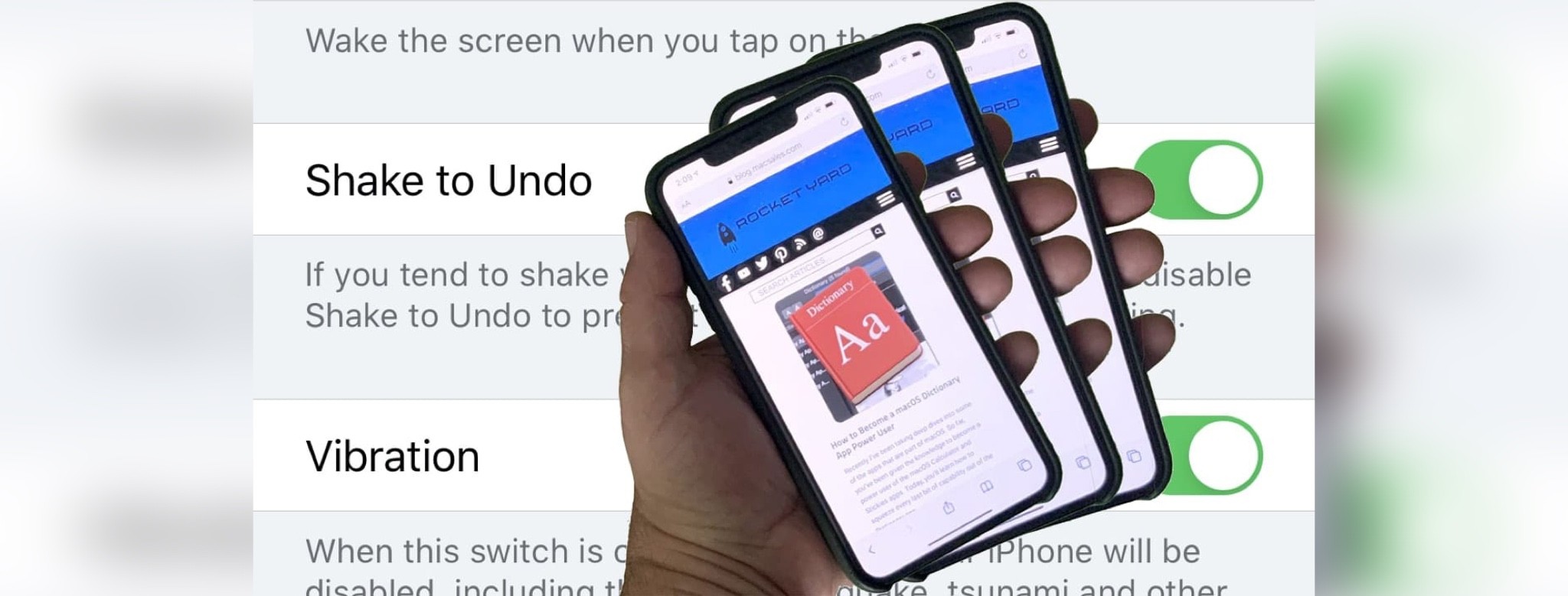 قابلیت shake to undo چیست؟؟
