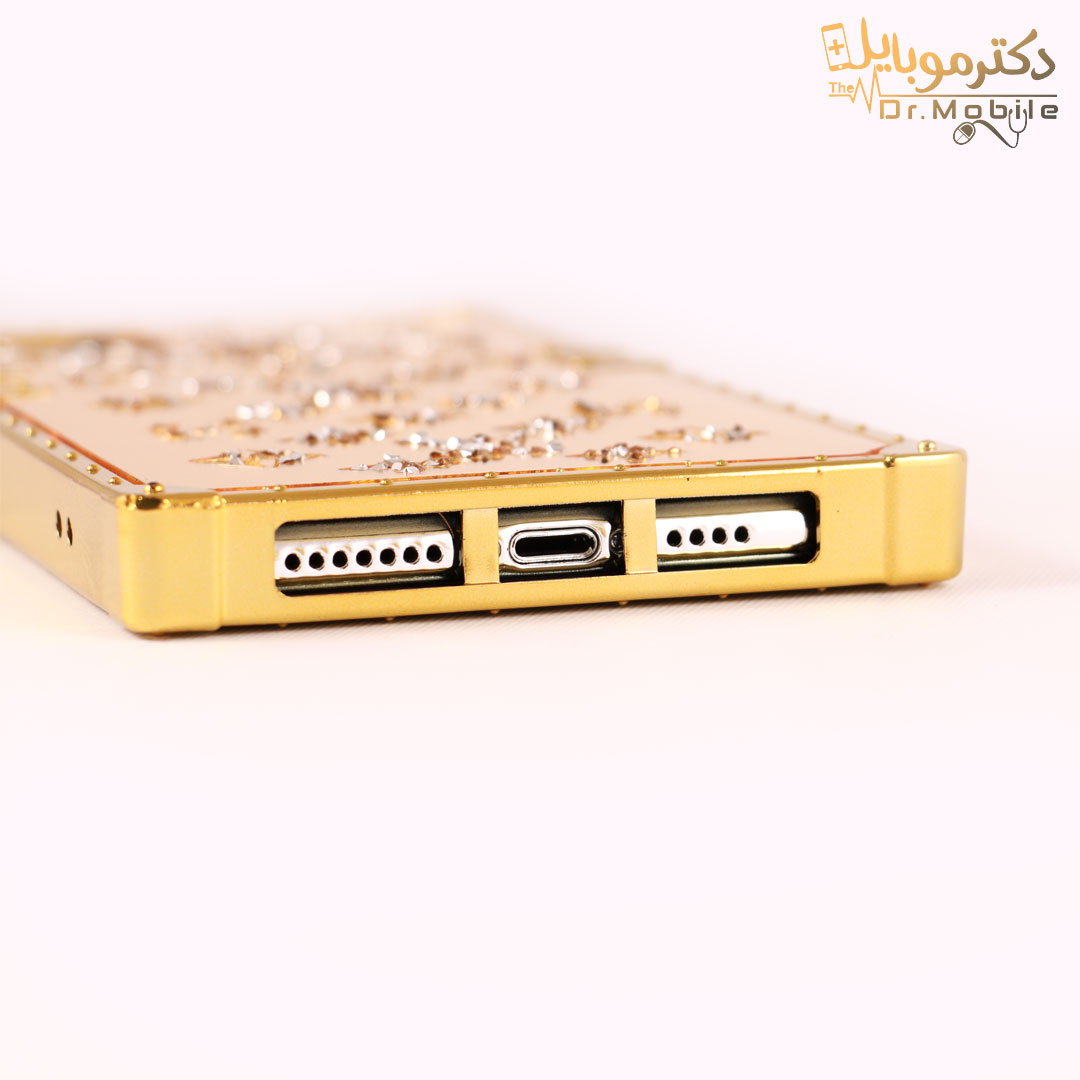 قاب نگین دار طرح LV