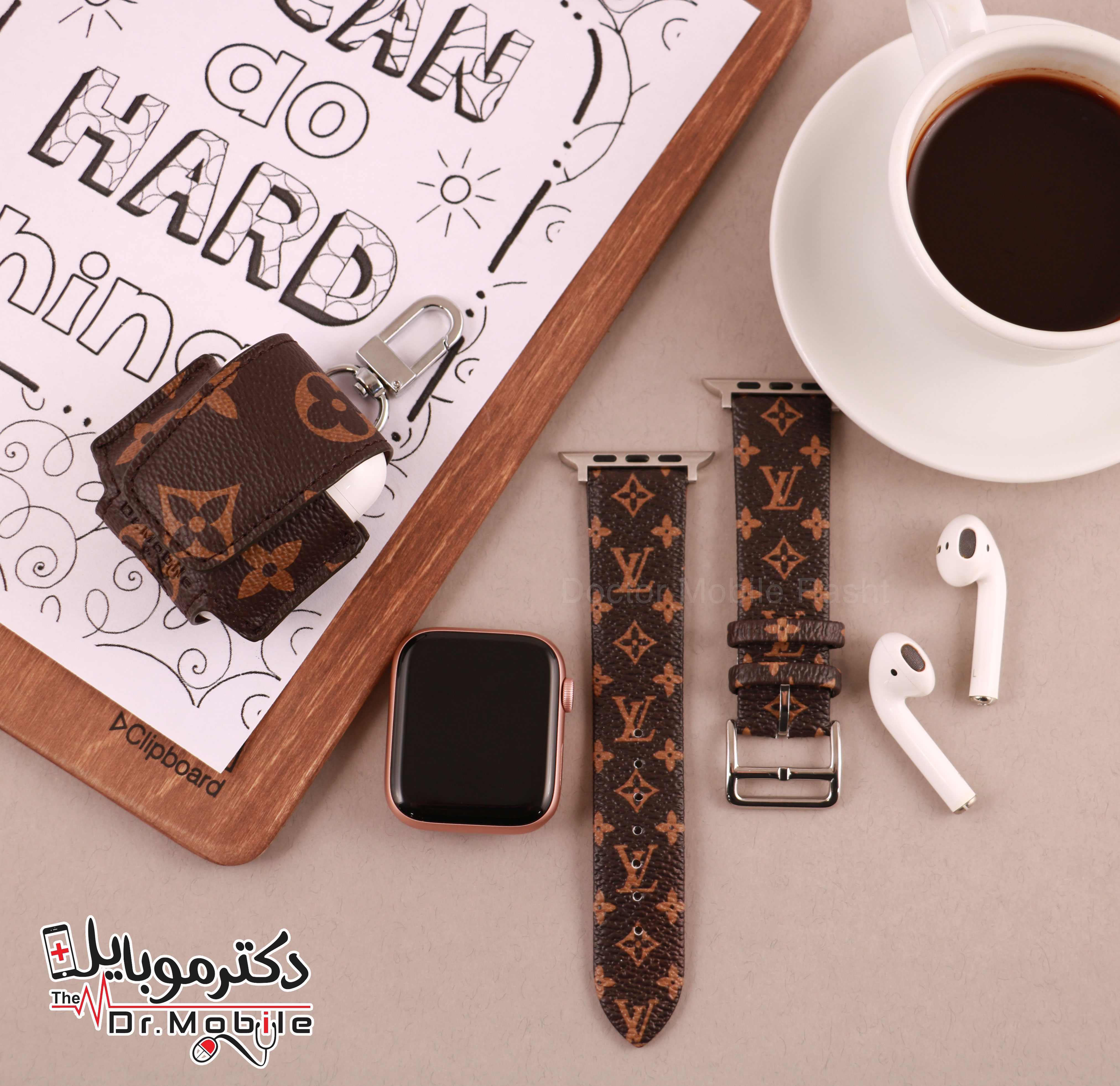 دستبند اپل واچ طرح Lv